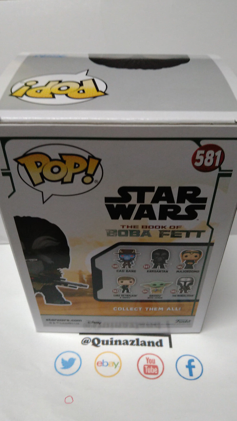 Funko Pop! Star Wars N° 581 Krrsantan w/ BG  (F37)