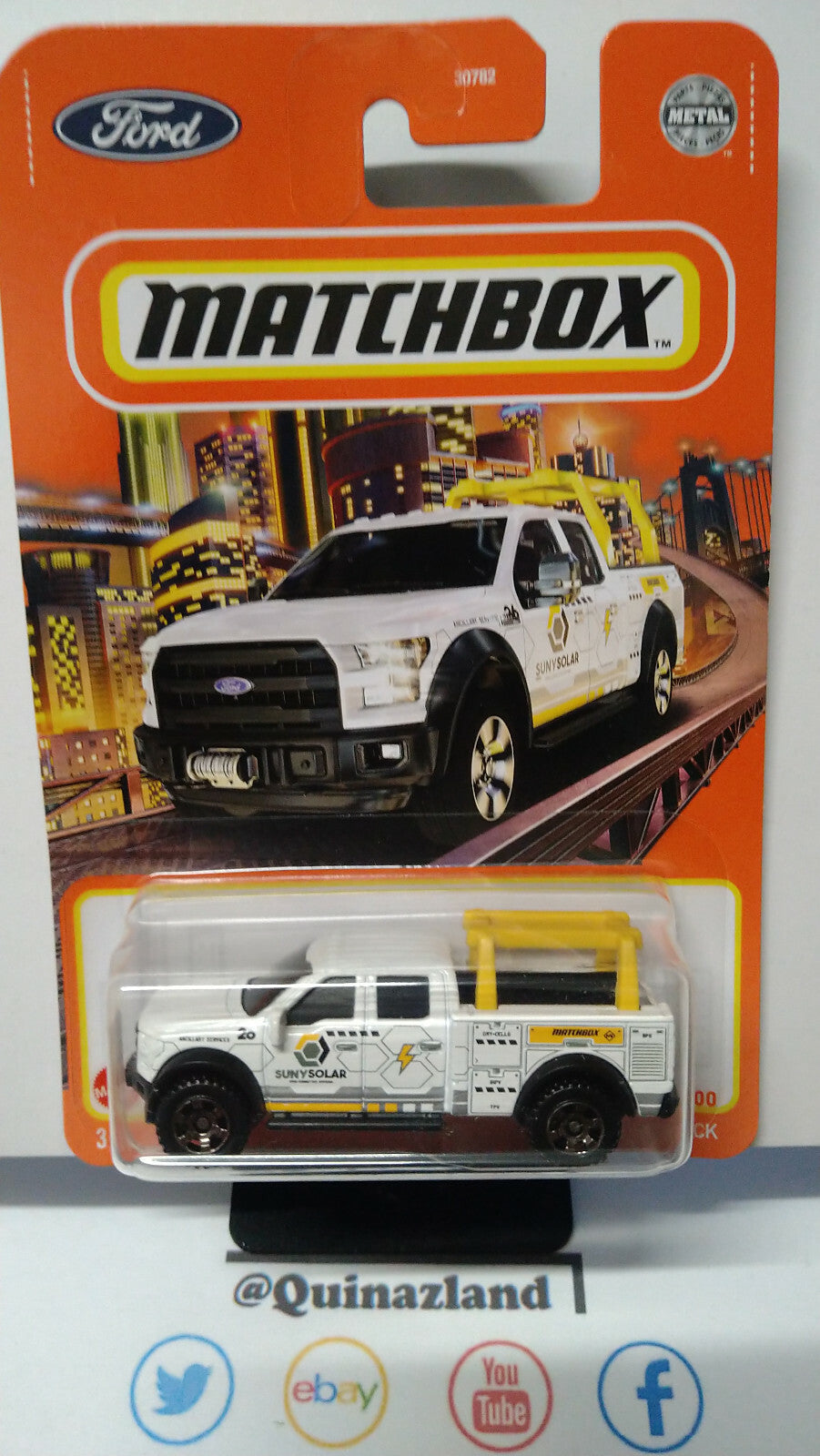 Matchbox 15 ford f-150 contractor truck  2021-78 (NP18)