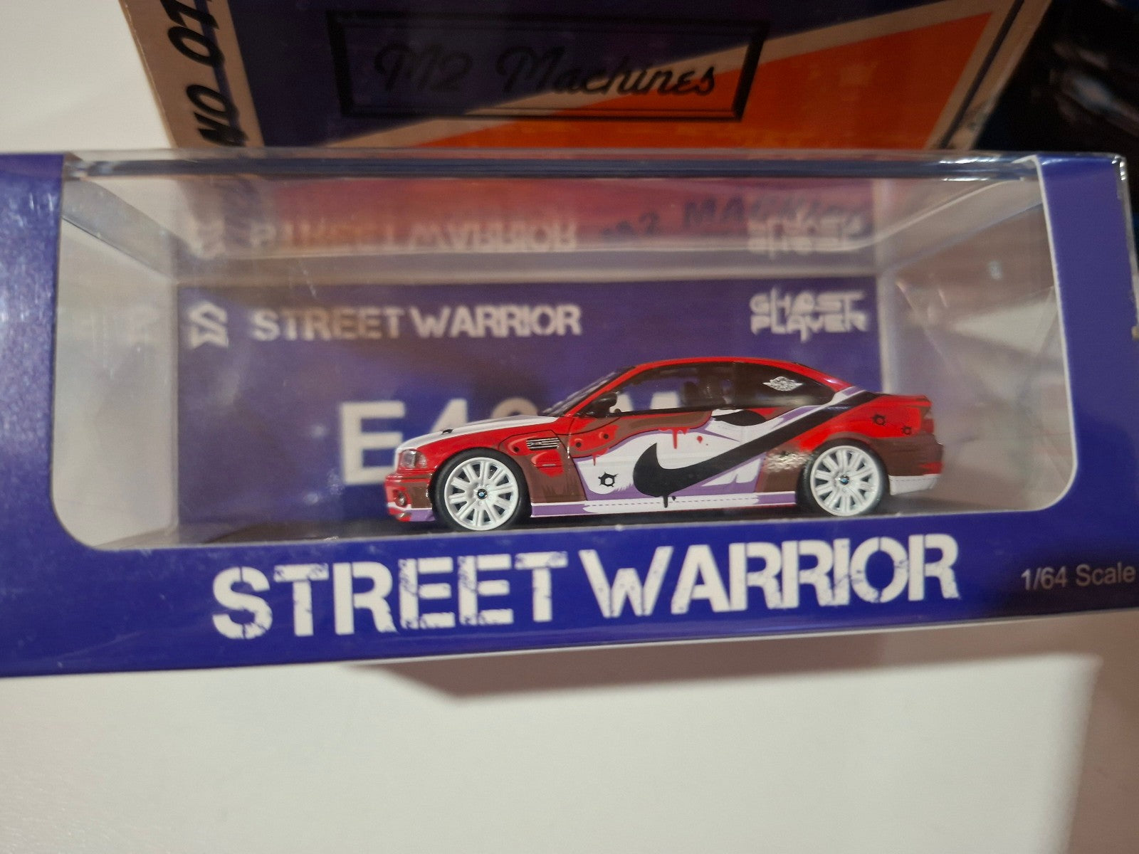 Street Weapon 1/64 Stance Hunter BMW E46, NIKE (NP49)