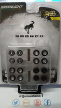 Greenlight Bronco  Wheel & Tires Multipack set de jantes Ford (NG56)