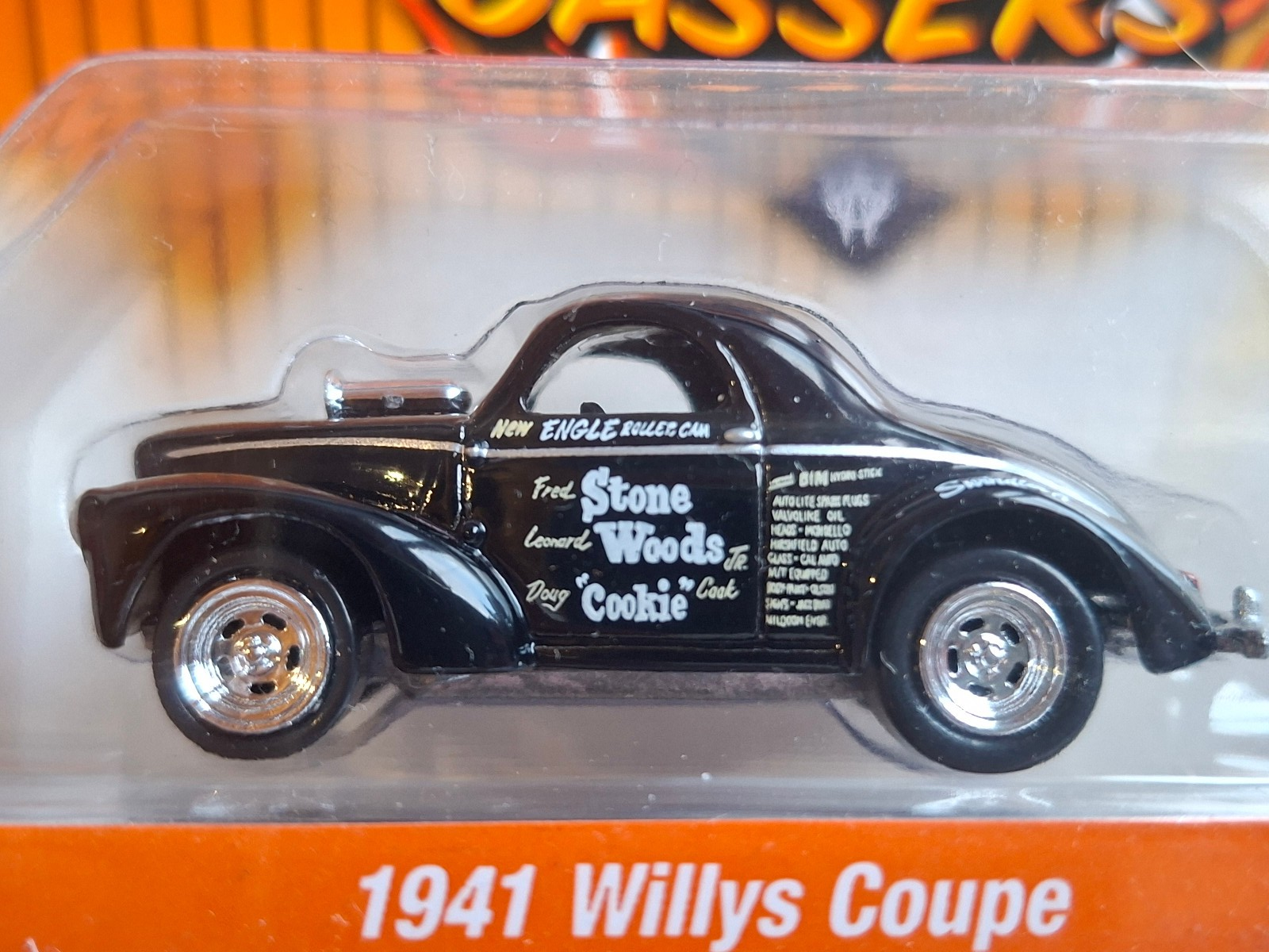 Johnny Lightning Willys Gassers Pack 1941 Willys Coupe 1933 Pickup  (NG61)