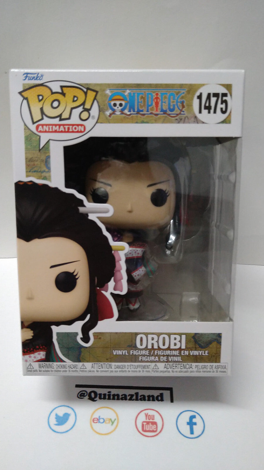 Funko Pop! ONE PIECE POP Animation N° 1475 Orobi (Wano) (F2)