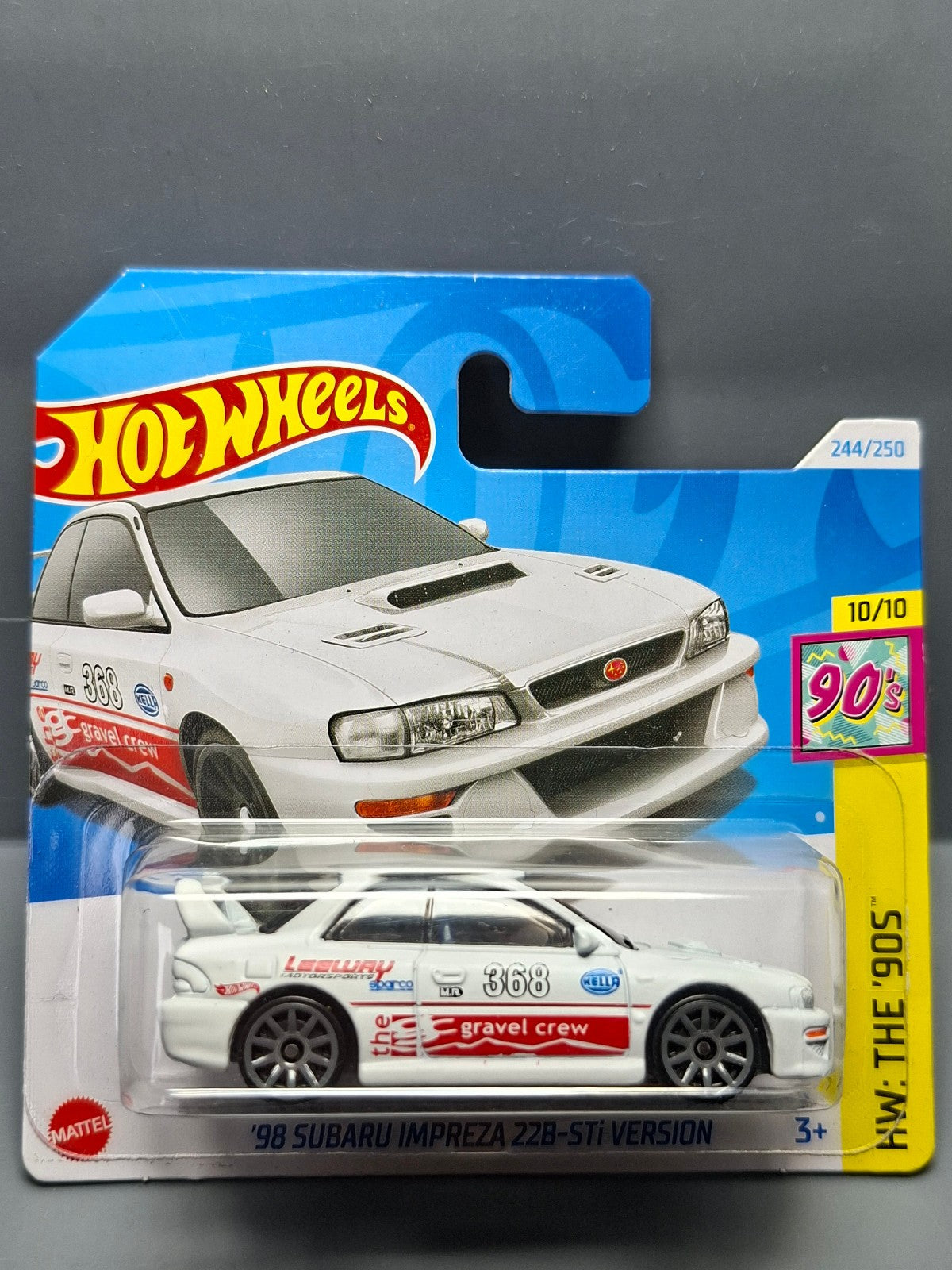 Hot Wheels '98 Subaru Impreza 22B-STI version 2024-244  (NP02)