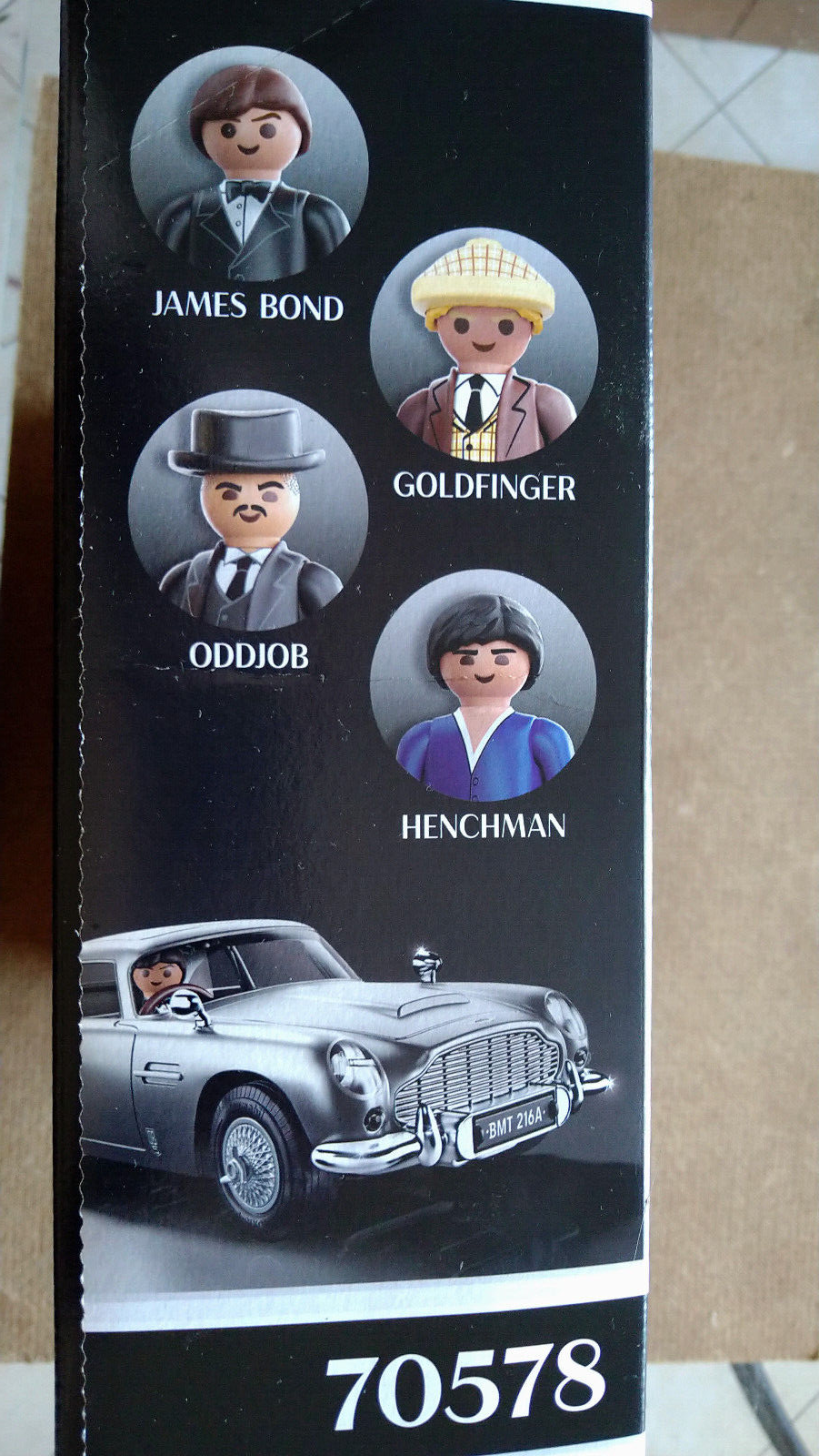 Playmobil 70578 James Bond Aston Martin DB5 Edition Goldfinger