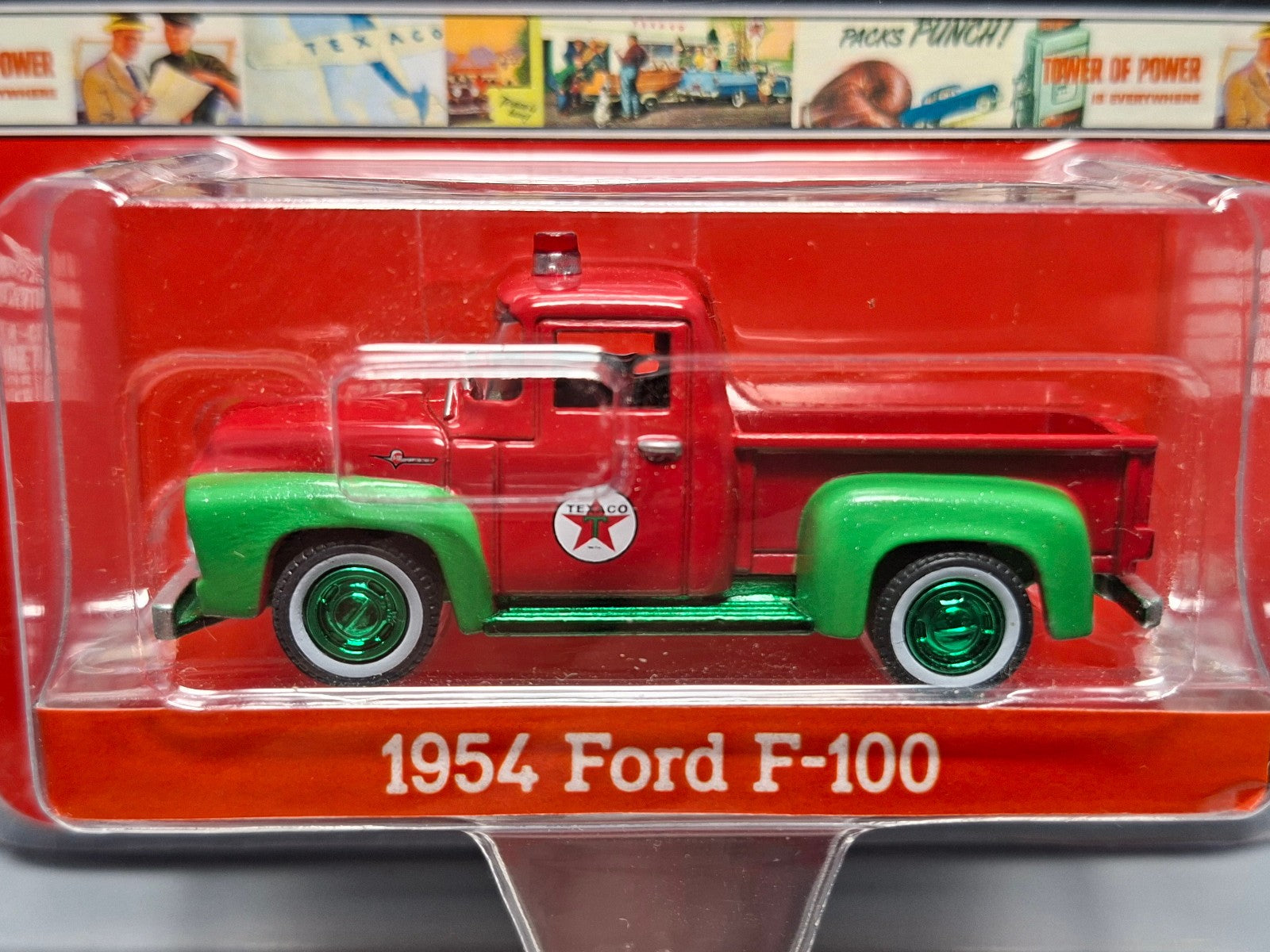 Greenlight Anniversary Collection Series 15 1954 Ford F-100 Texaco chase  (NG76)
