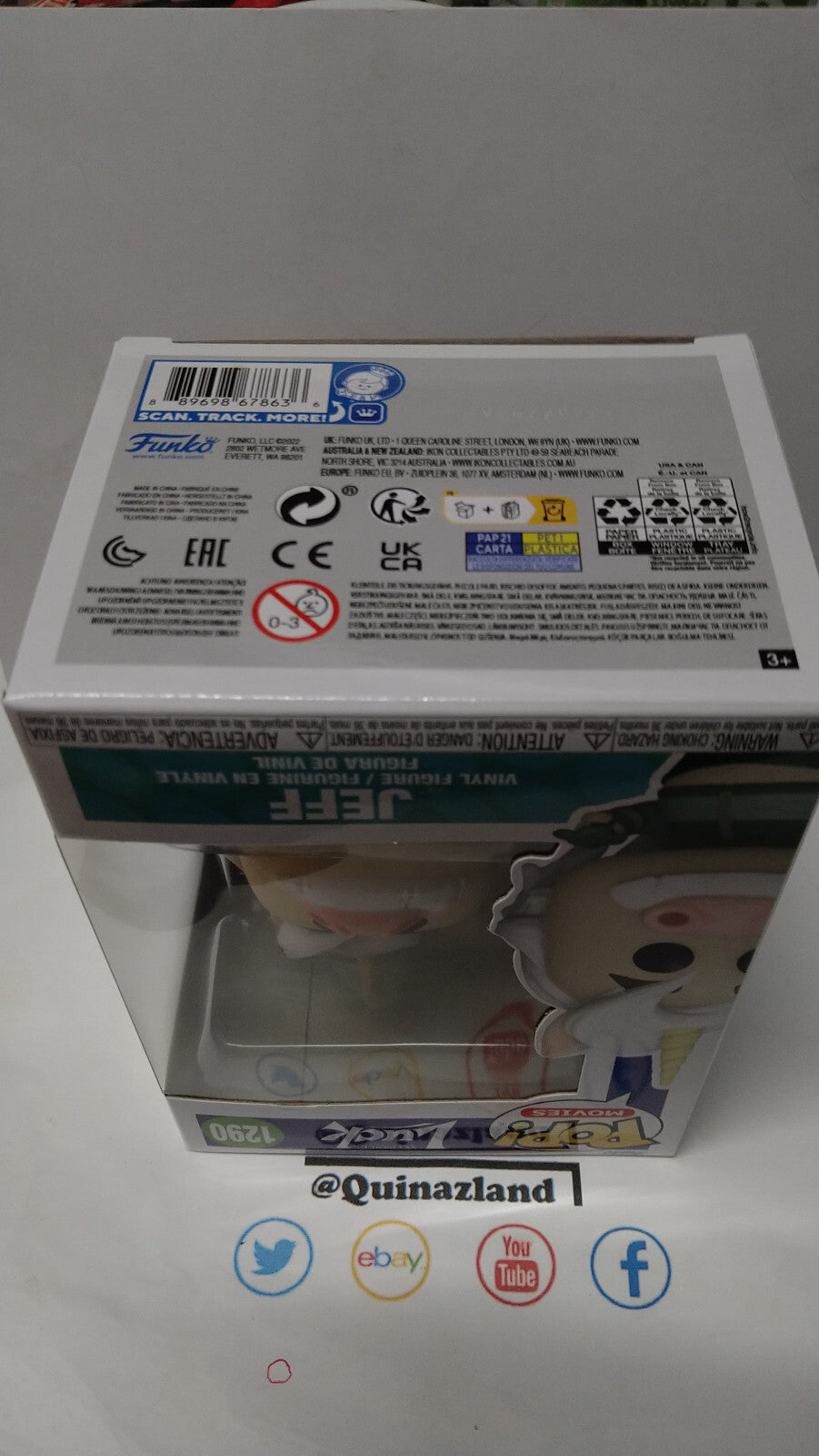 Funko Pop! LUCK Movies N° 1290 Jeff (F51)