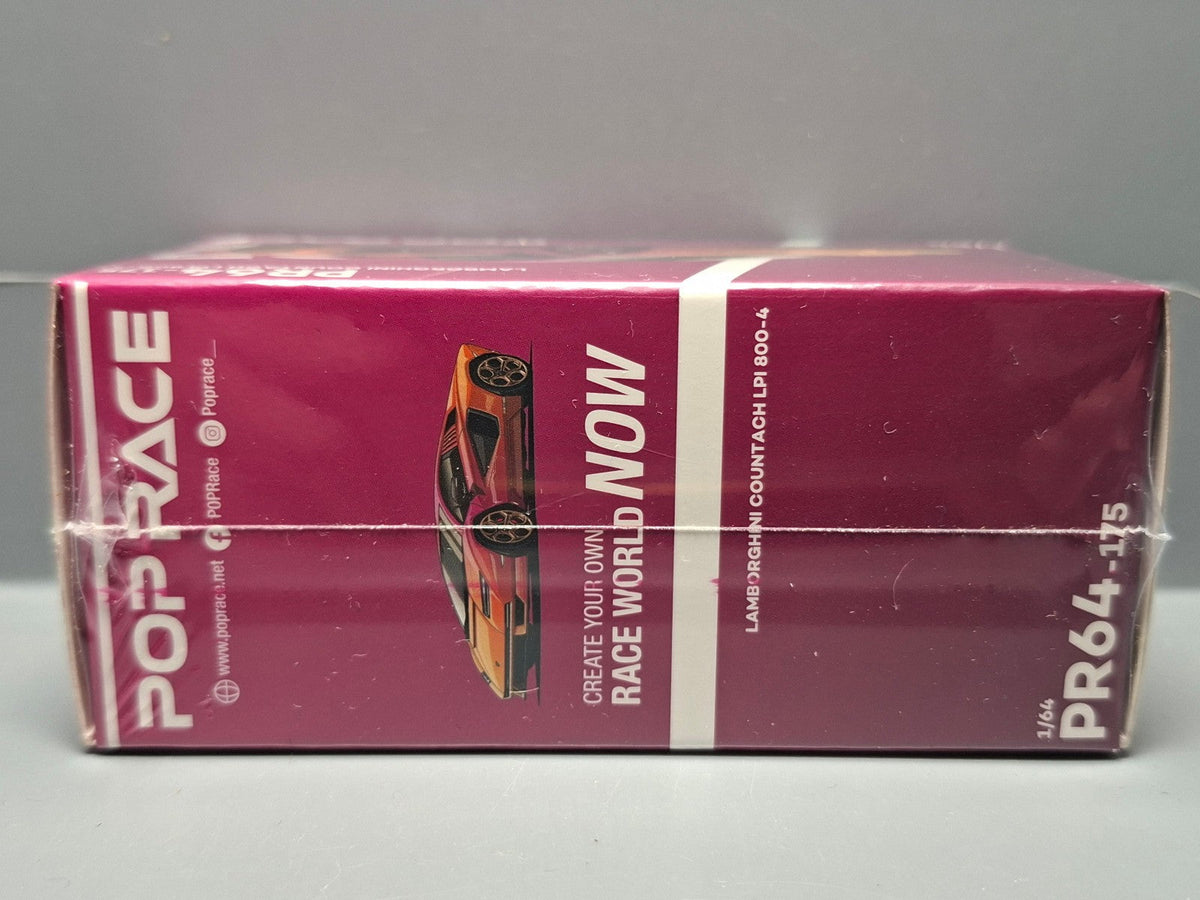 Pop Race 1/64 Lamborghini Countach LPI 800-4  (CP01)