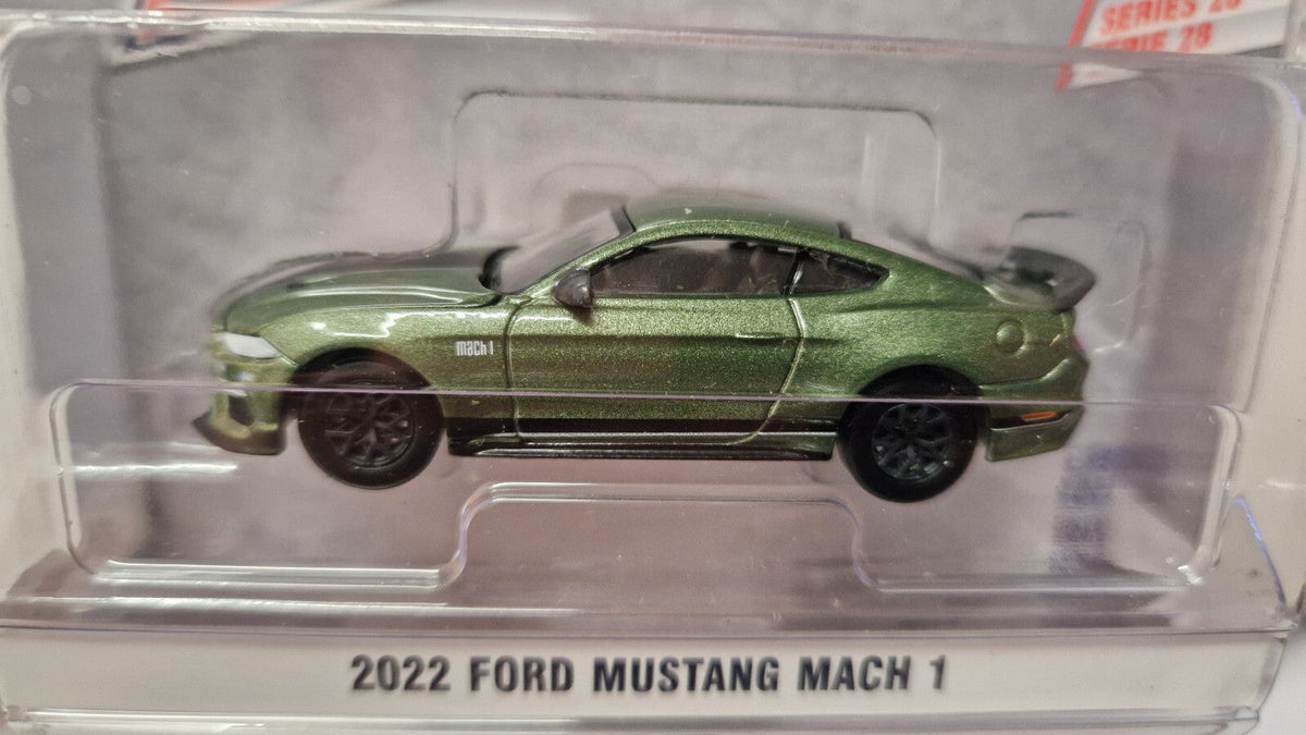Greenlight GL Muscle Series 28 2022 Ford Mustang Mach 1 in Eruption    (NG34)