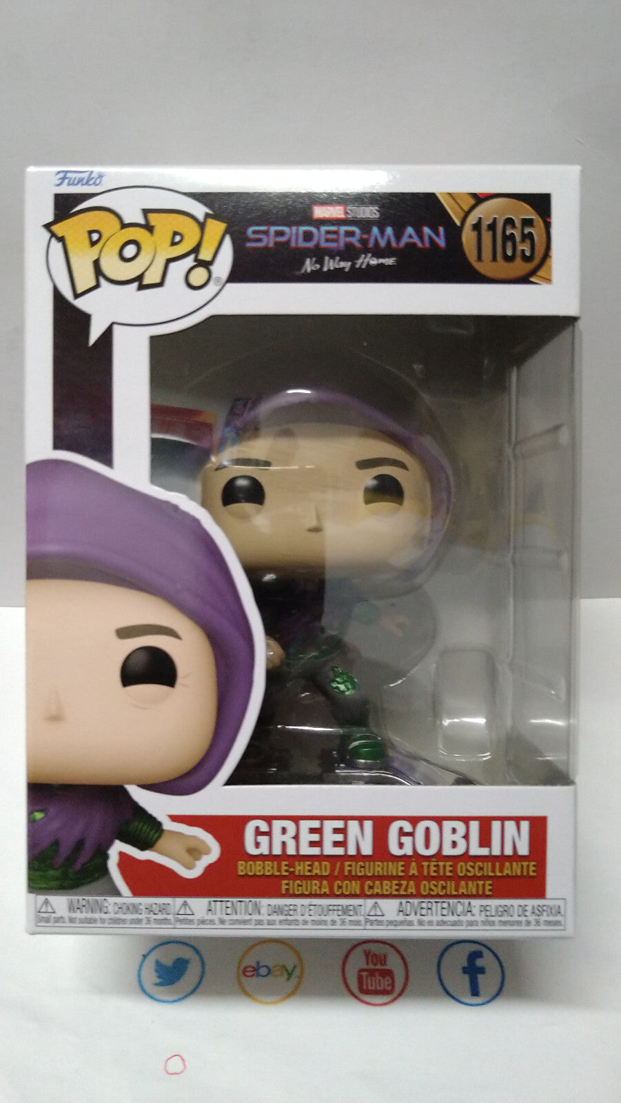Funko Pop! SPIDER-MAN NO WAY HOME Marvel N° 1165 Bouffon Vert (FU42)