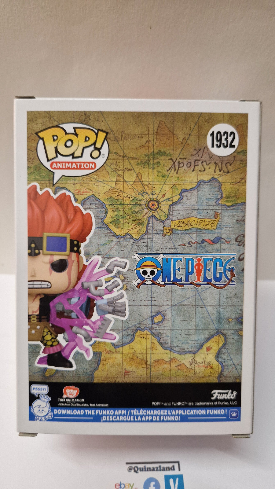 Funko Pop!  One Piece Pop Animation N° 1932 Kid avec Awakening   (F51)