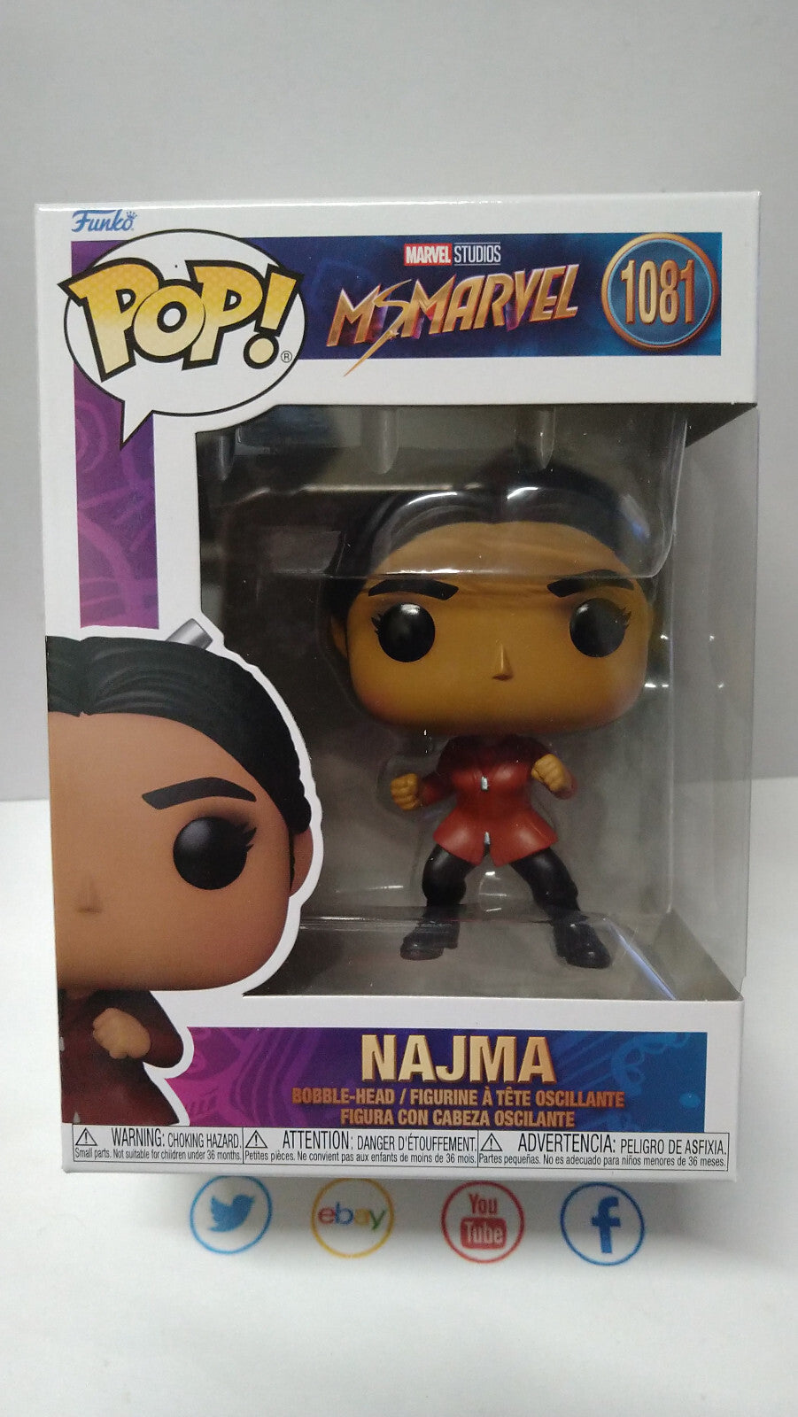 Funko Pop! MARVEL 1081 Najma (F40)