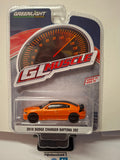 Greenlight GL Muscle Series 29 2018 Dodge Charger Daytona 392, go mango (NG14)