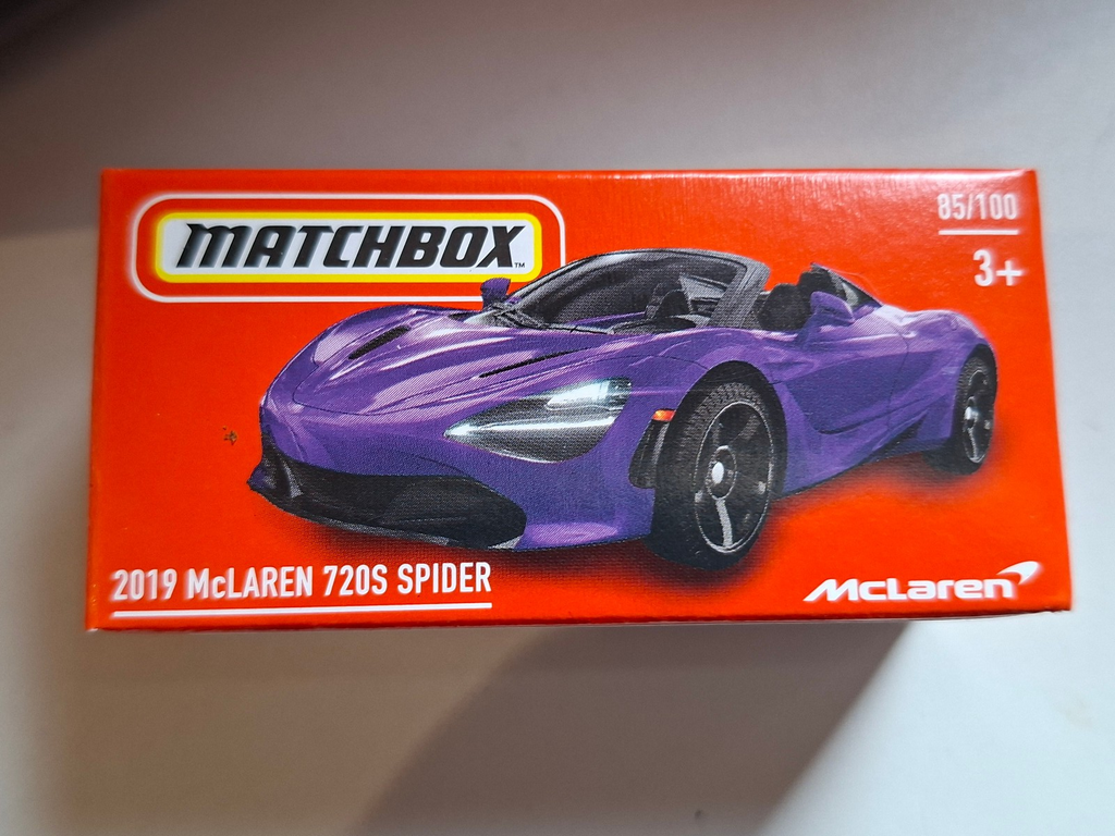 Matchbox 2019 McLaren 720s Spider 85/100 (NP27)