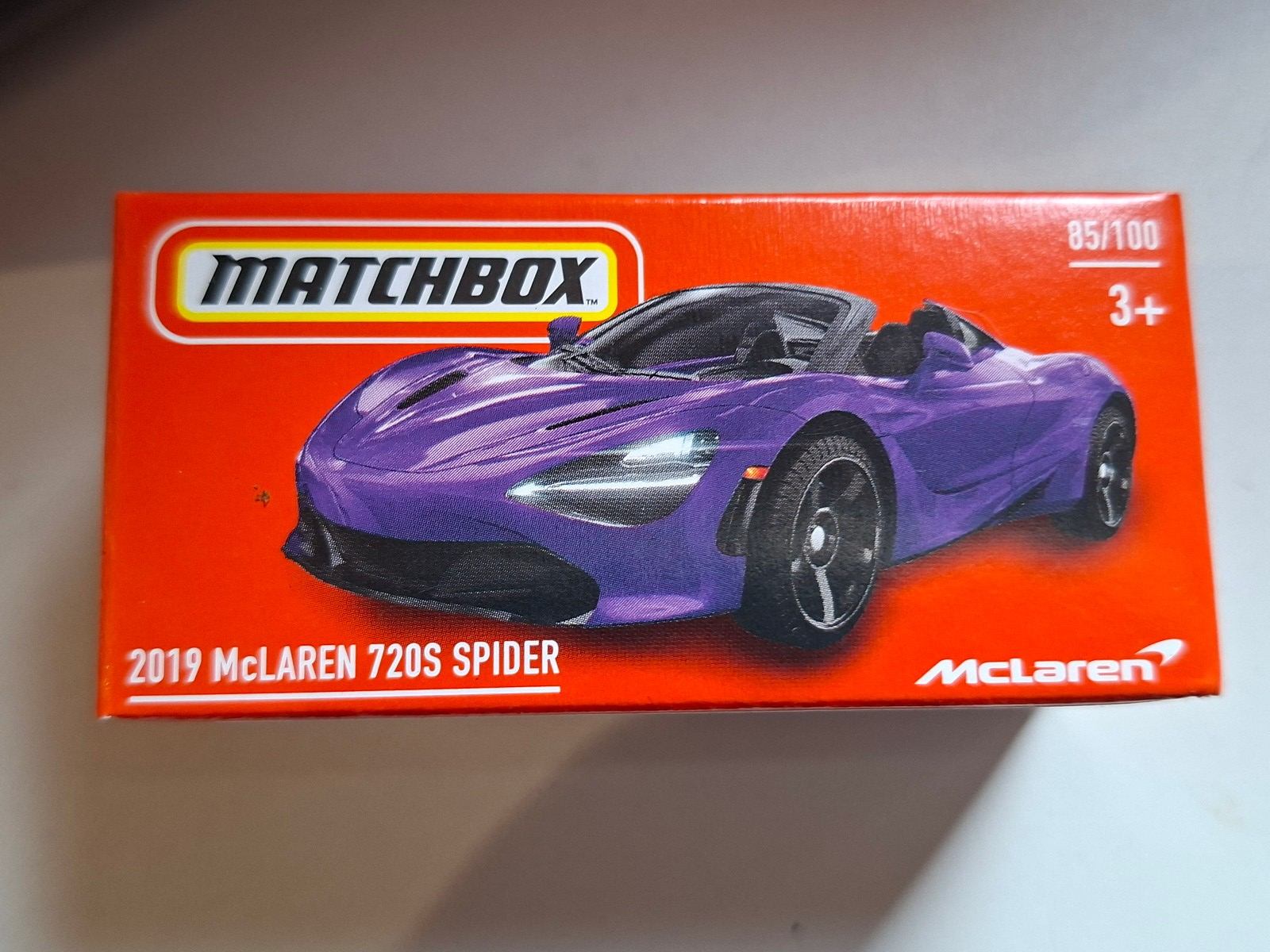 Matchbox 2019 McLaren 720s Spider 85/100 (NP27)
