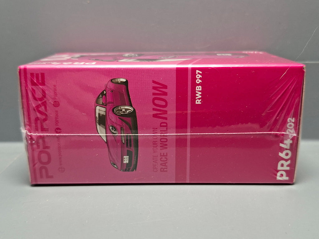 Pop Race 1/64 Porsche RWB 997  pink (CP08)