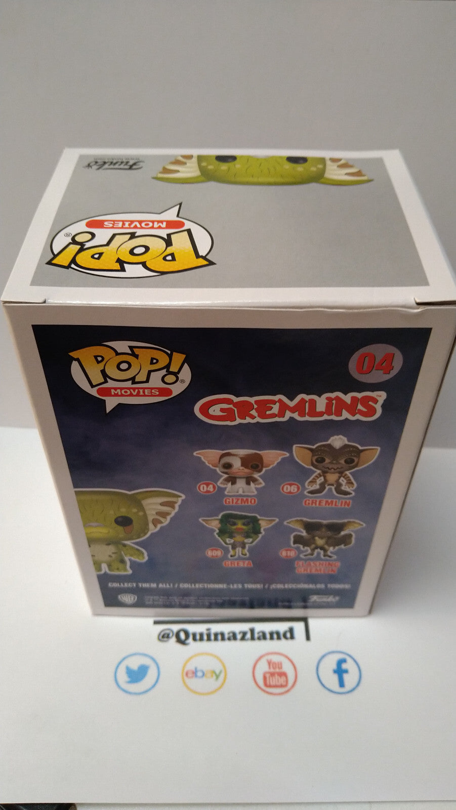 Funko Pop! GREMLINS  POP N° 04 Gizmo SPECIAL EDITION  (FU18)