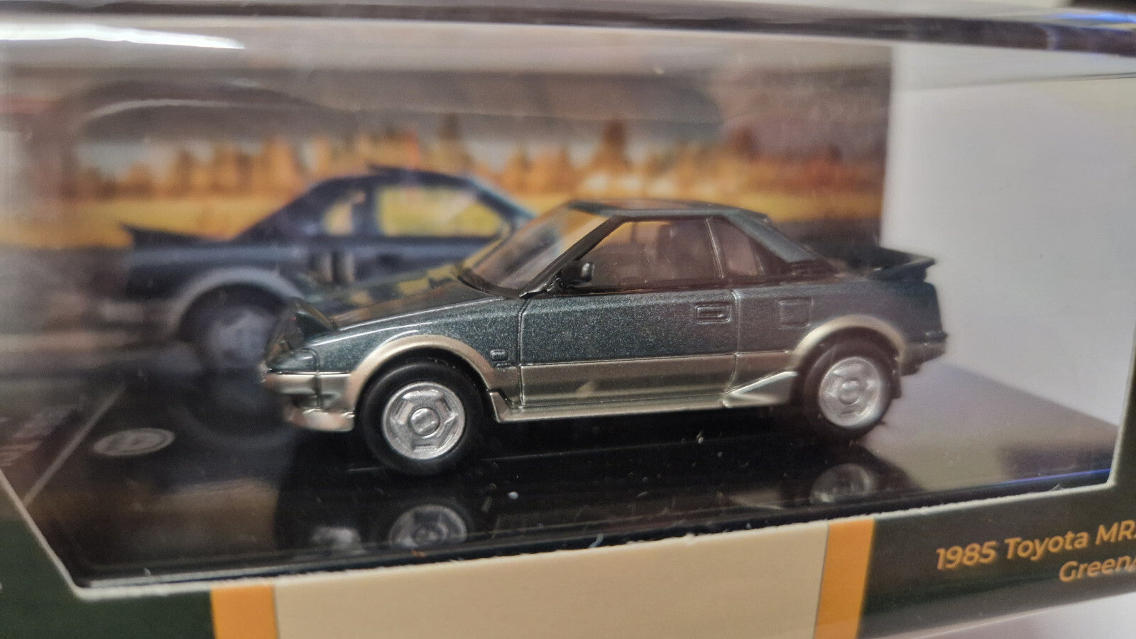 Para64 1985 Toyota MR2 MK1 green/gold  (NP17)