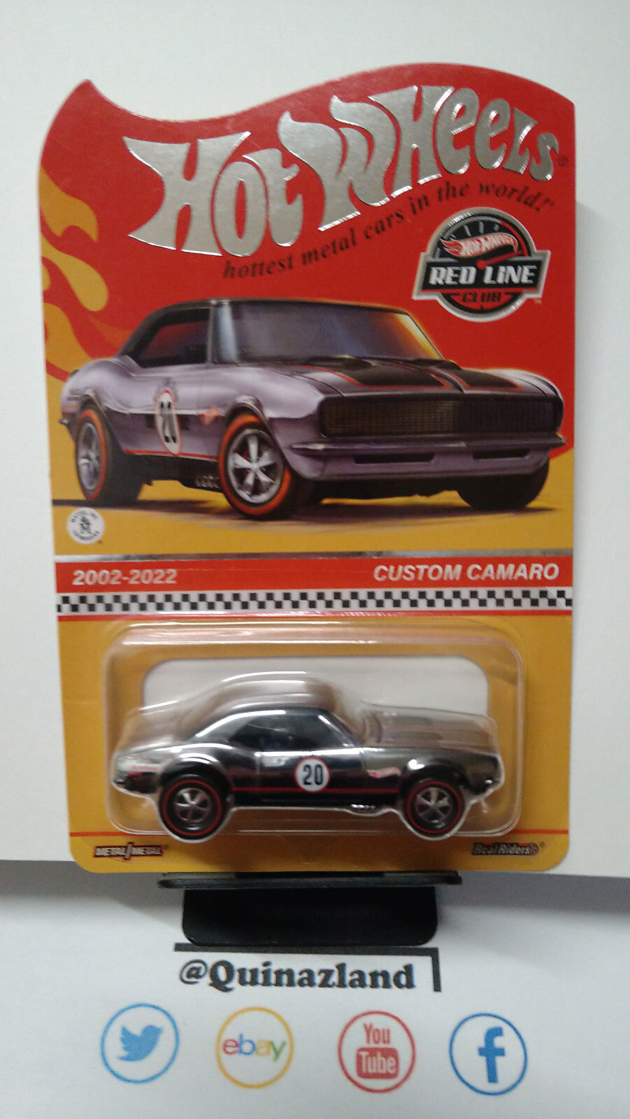 Hot Wheels 2022 RLC   Custom camaro   (CP14)