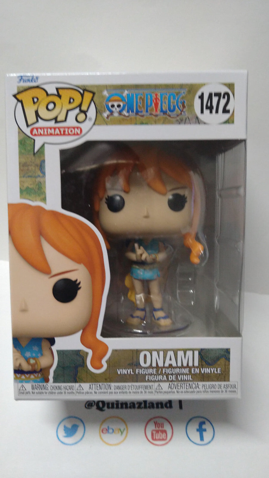 Funko Pop! ONE PIECE POP Animation N° 1472 Onami (Wano) (F11)