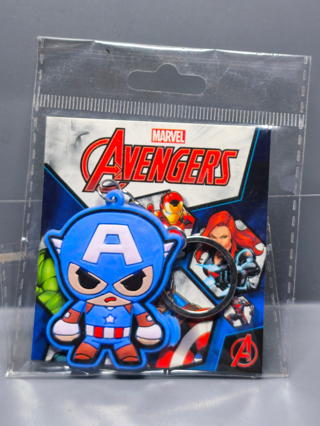 Porte clé silicone Avengers Captain America (Cart)