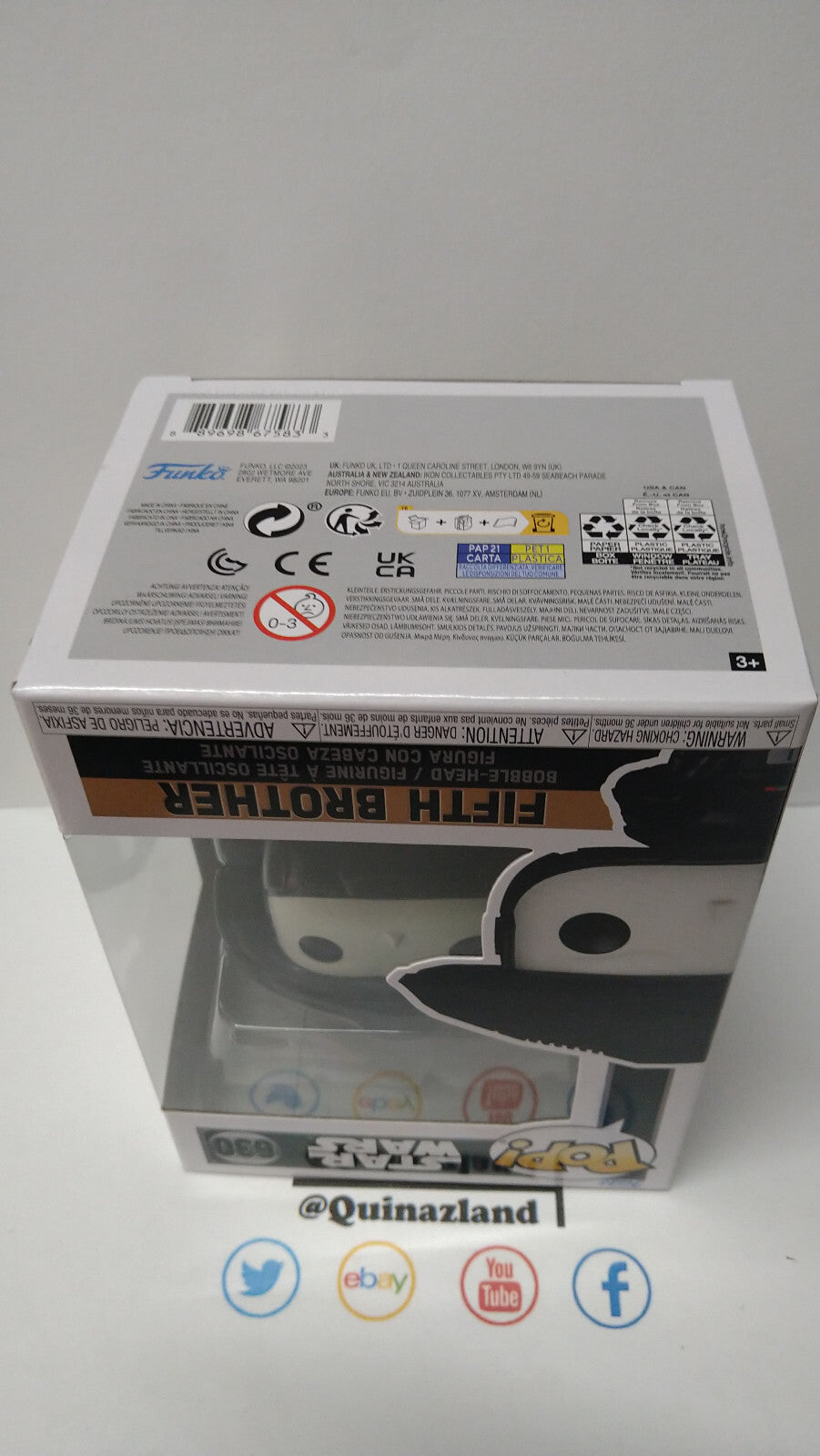 Funko Pop!  STAR WARS  N° 630 Cinquième Frère  (F28)
