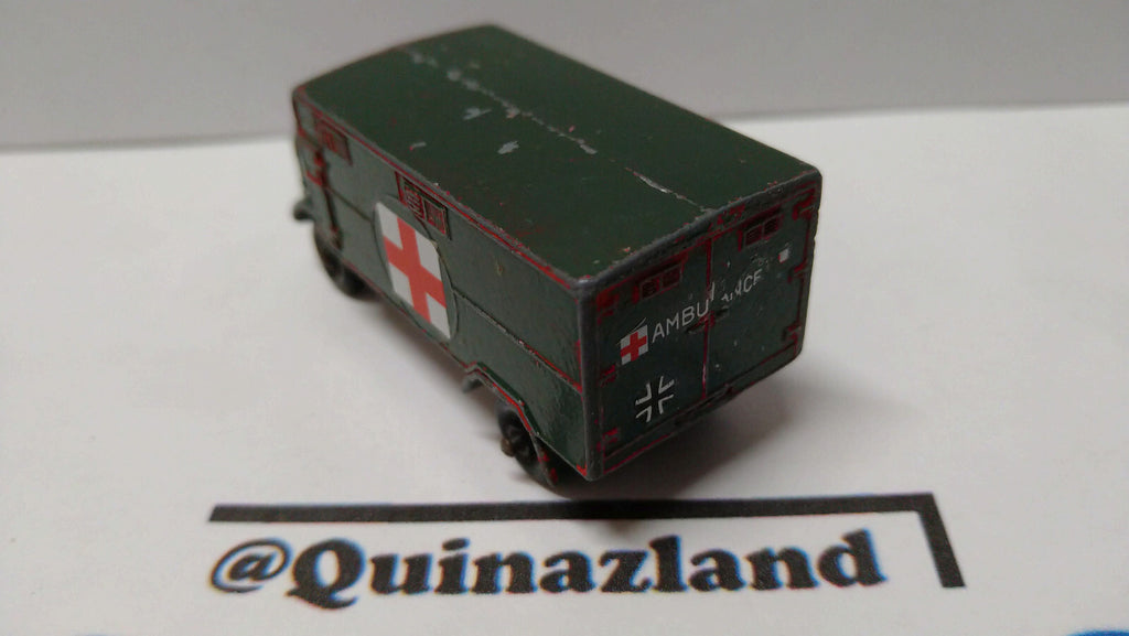 Lesney 1/64  Ford 3 ton 4x4 army ambulance   (A37)