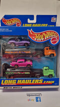 Hot Wheels 1999 long haulers exclusive kmart  58 corvette et 57 chevy + 2   (ET)