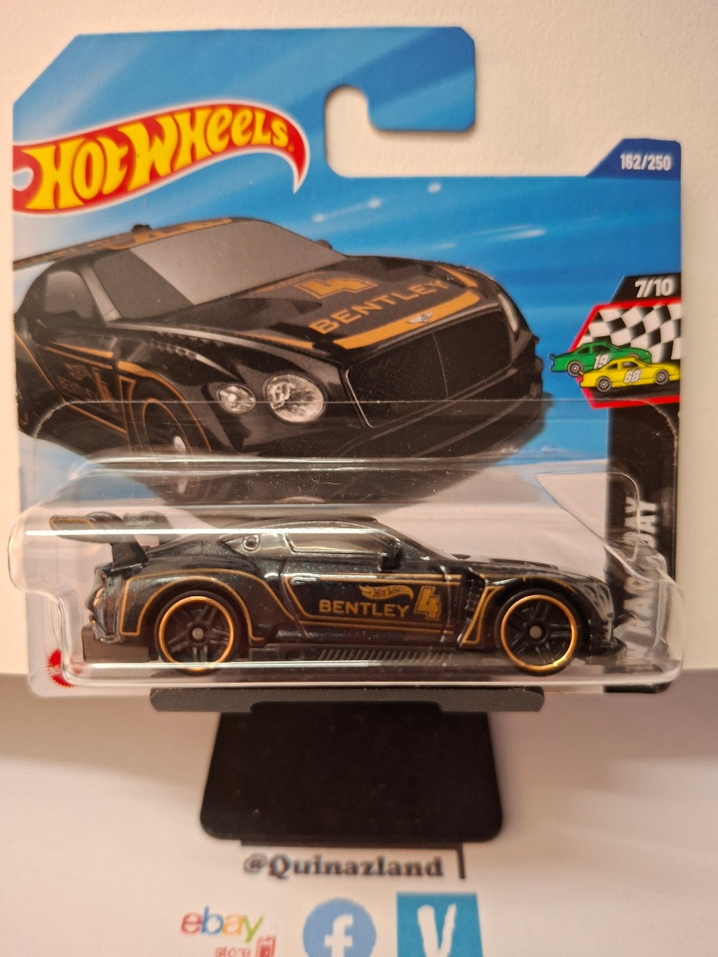 Hot Wheels 2018 Bentley Continental GT3  2025-162 (NP05)