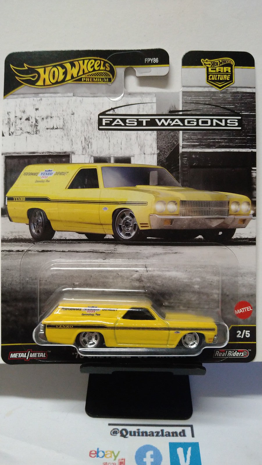 Hot Wheels 2025 Fast Wagons '70 Chevelle SS Wagon  (NG65)