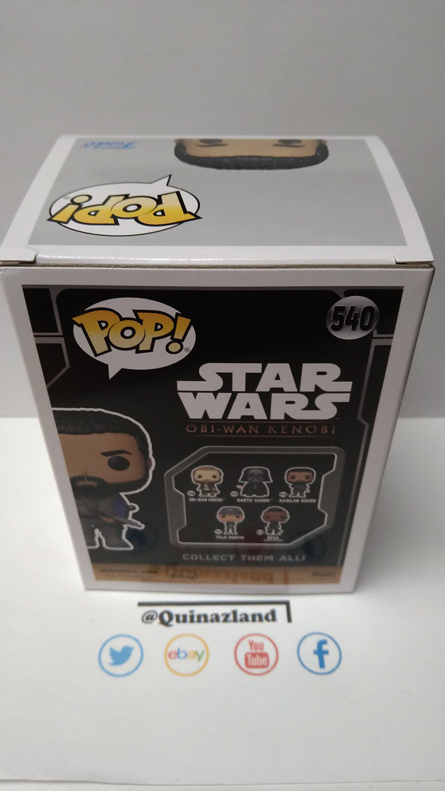 Funko Pop! STAR WARS OBI-WAN 540 Kawlan Roken (F15)