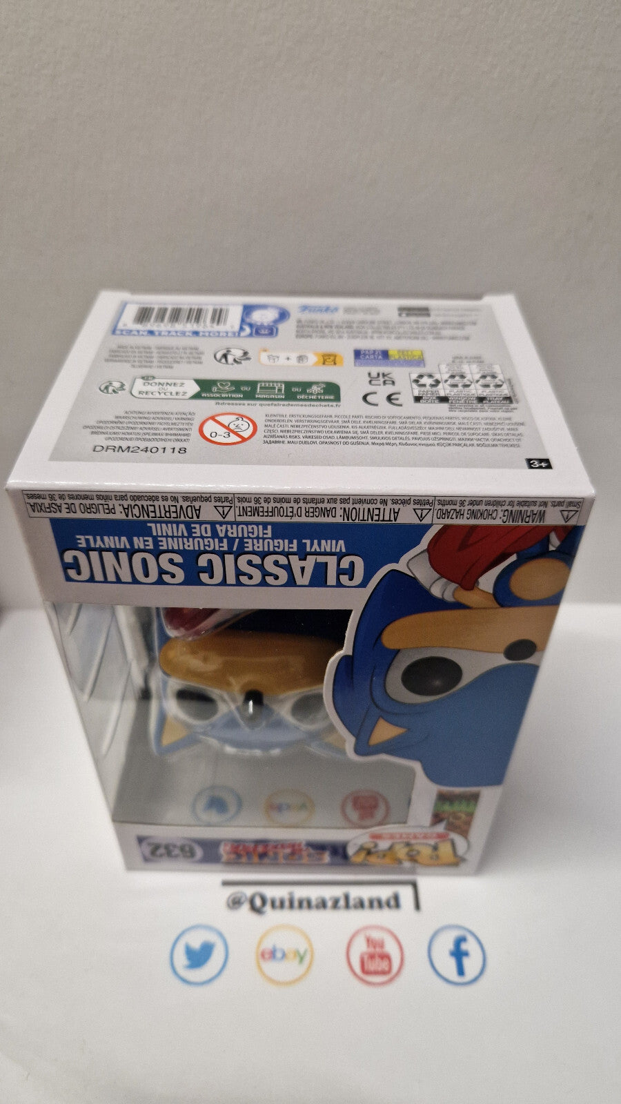 Funko Pop! Funko SONIC 30TH POP N° 632 Running Sonic (F21)