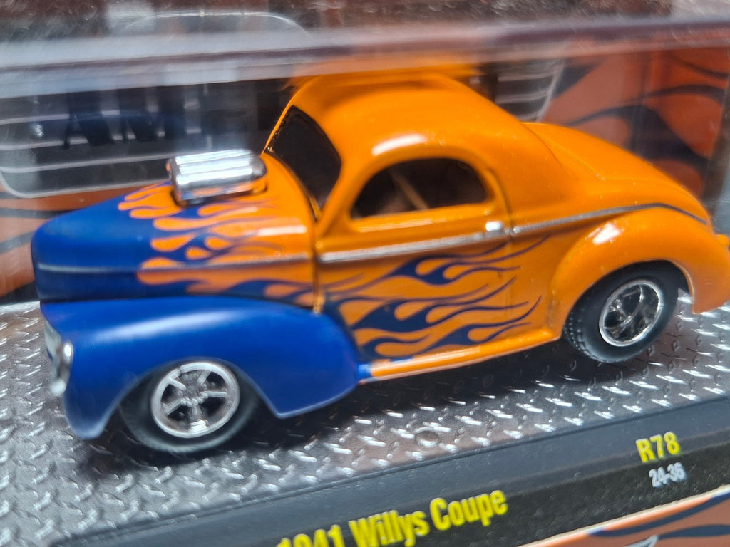 M2 Machines Detroit-Muscle Release 78 1941 Willys Coupe (NP04)
