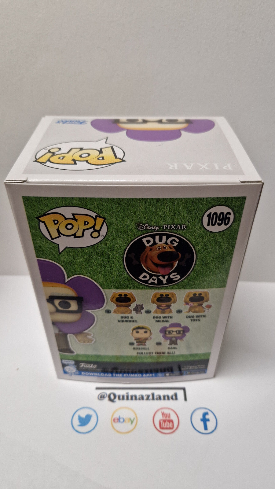 Funko Pop! Disney Pixar DUG DAYS #1096 Carl  (F34)