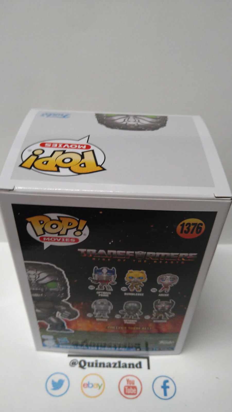 Funko Pop!  TRANSFORMERS POP Movies N° 1376 Optimus Primal (FU18)