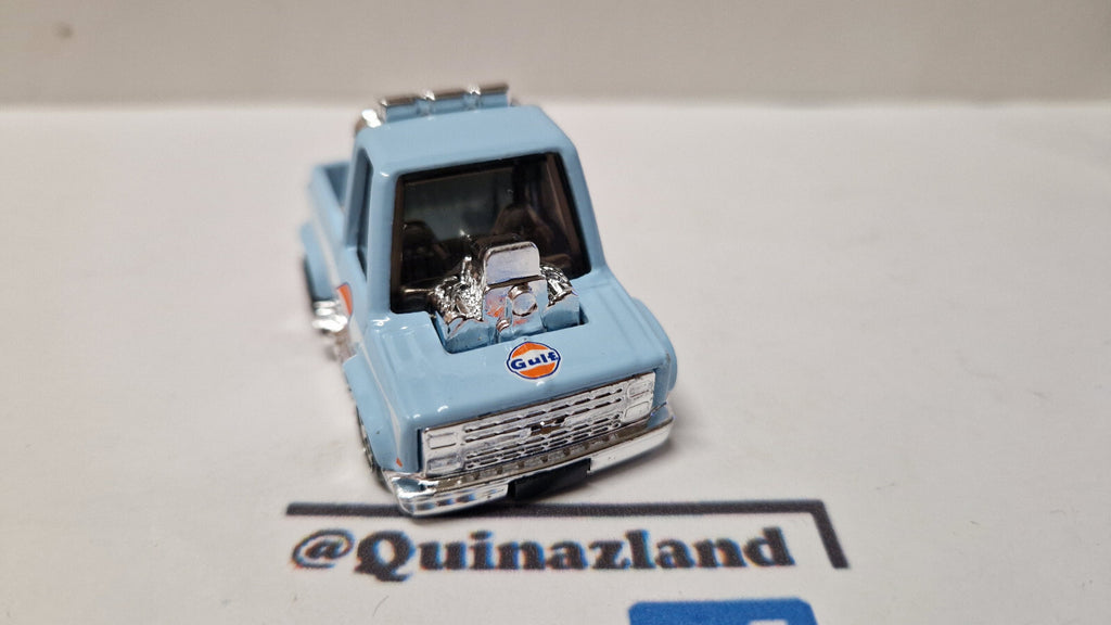 Hot Wheels 2025 Noppo Gulf racing Toon'd '83 Chevy silverado   (A33)