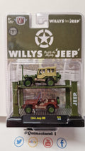 M2 Machines Auto-Lift Willy's Jeep 1944 Jeep MB  (NG25)