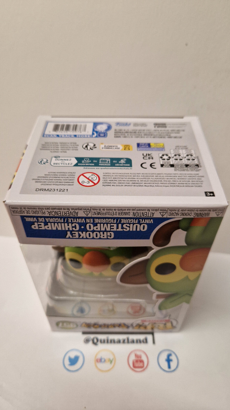 Funko Pop! POKEMON POP Games N° 957 Ouistempo  (F46)