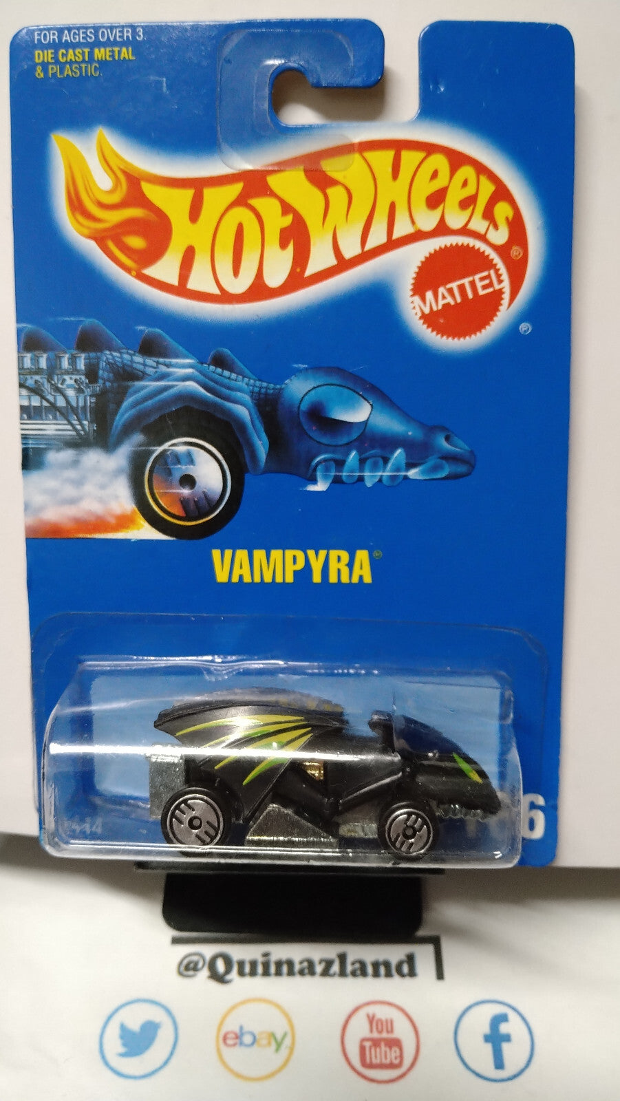 Hot Wheels Vampyra 1992-166 (NP20)