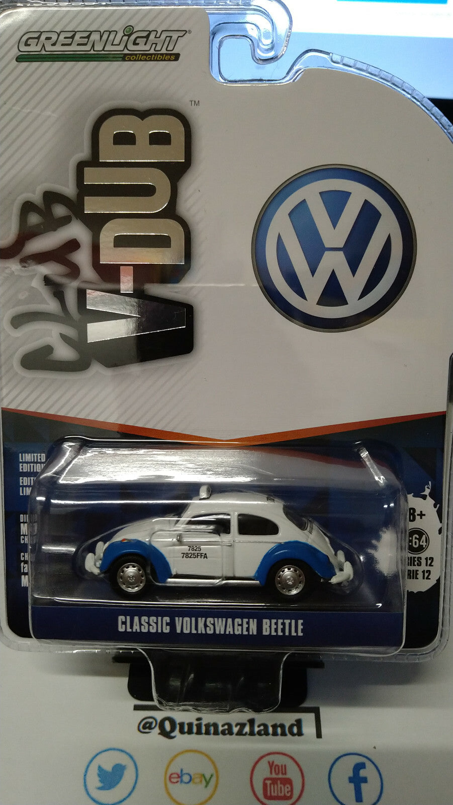 Greenlight V-Dub  Classic Volkswagen Beetle  (NG72)