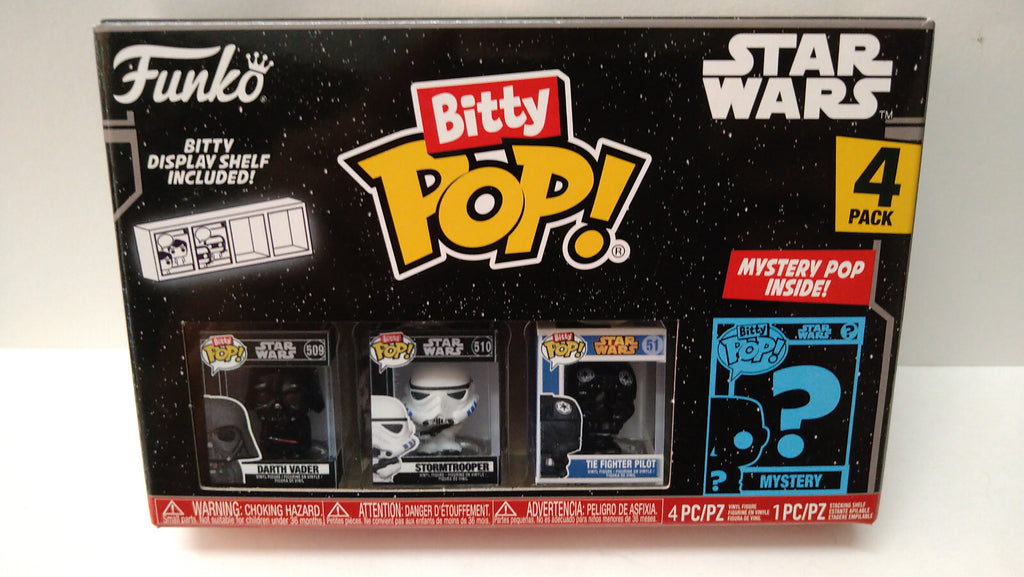 Funko Bitty Pop! 2.5cm STAR WARS  Bitty Pop Pack Darth Vader Stormtrooper (F7)