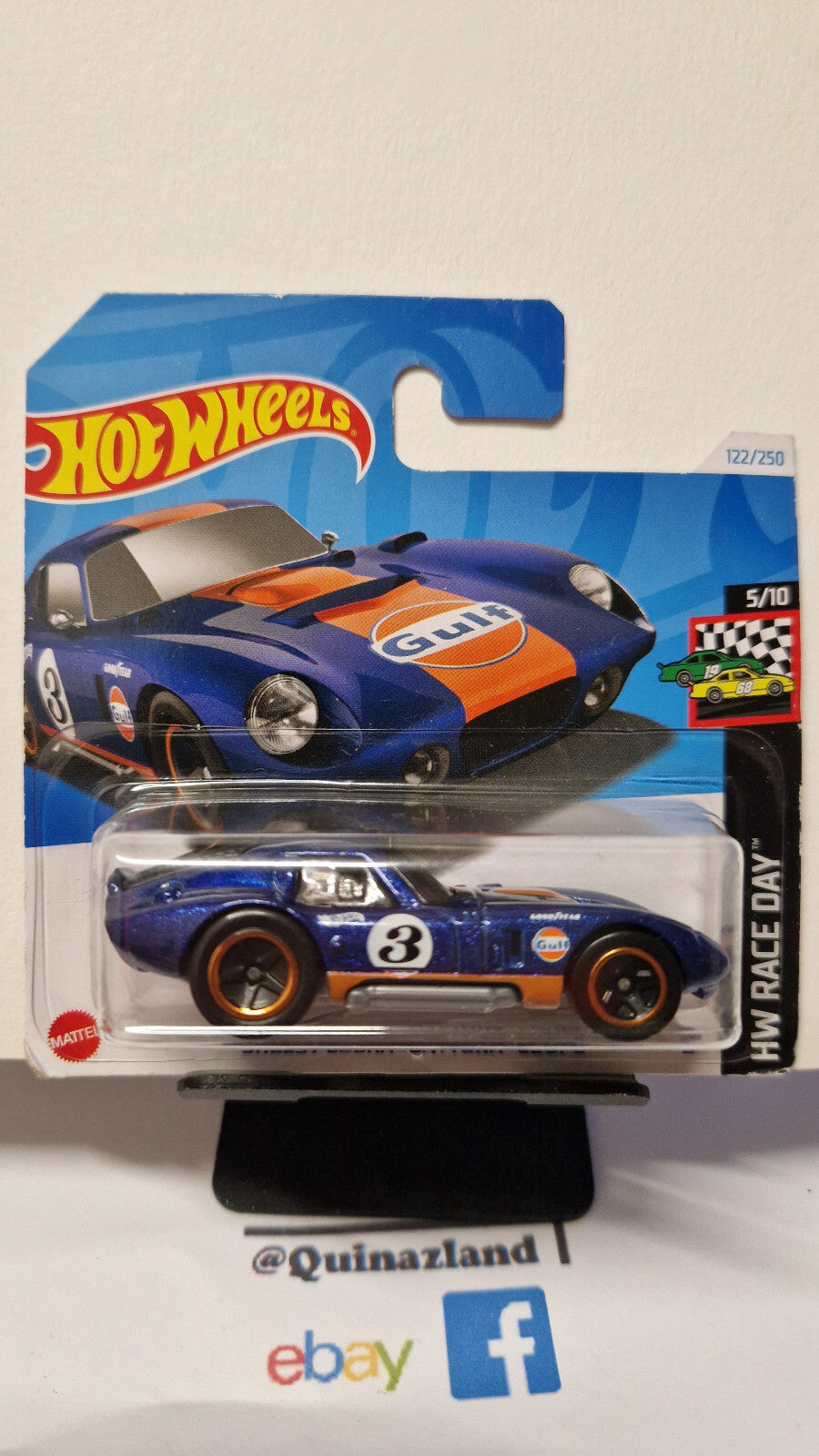 Hot Wheels Shelby cobra Daytona coupe  2024-122 (NP38)