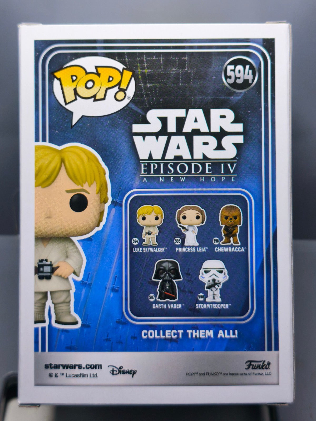 Funko Pop!  STAR WARS  N° 594 Luke (F28)