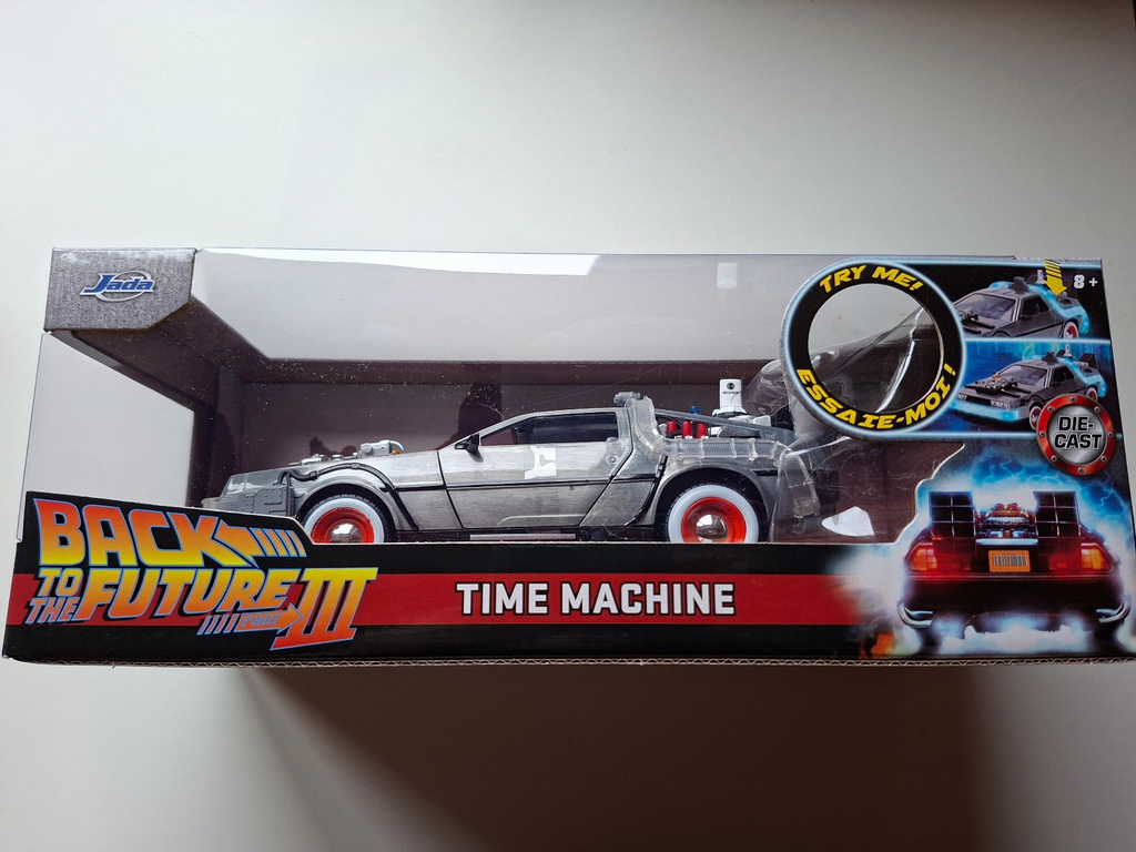 Jada 1/24 Back To The Future 3  Time Machine (ET)