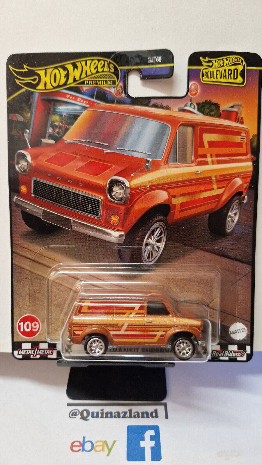 Hot Wheels Boulevard Ford Transit Supervan (NG09)