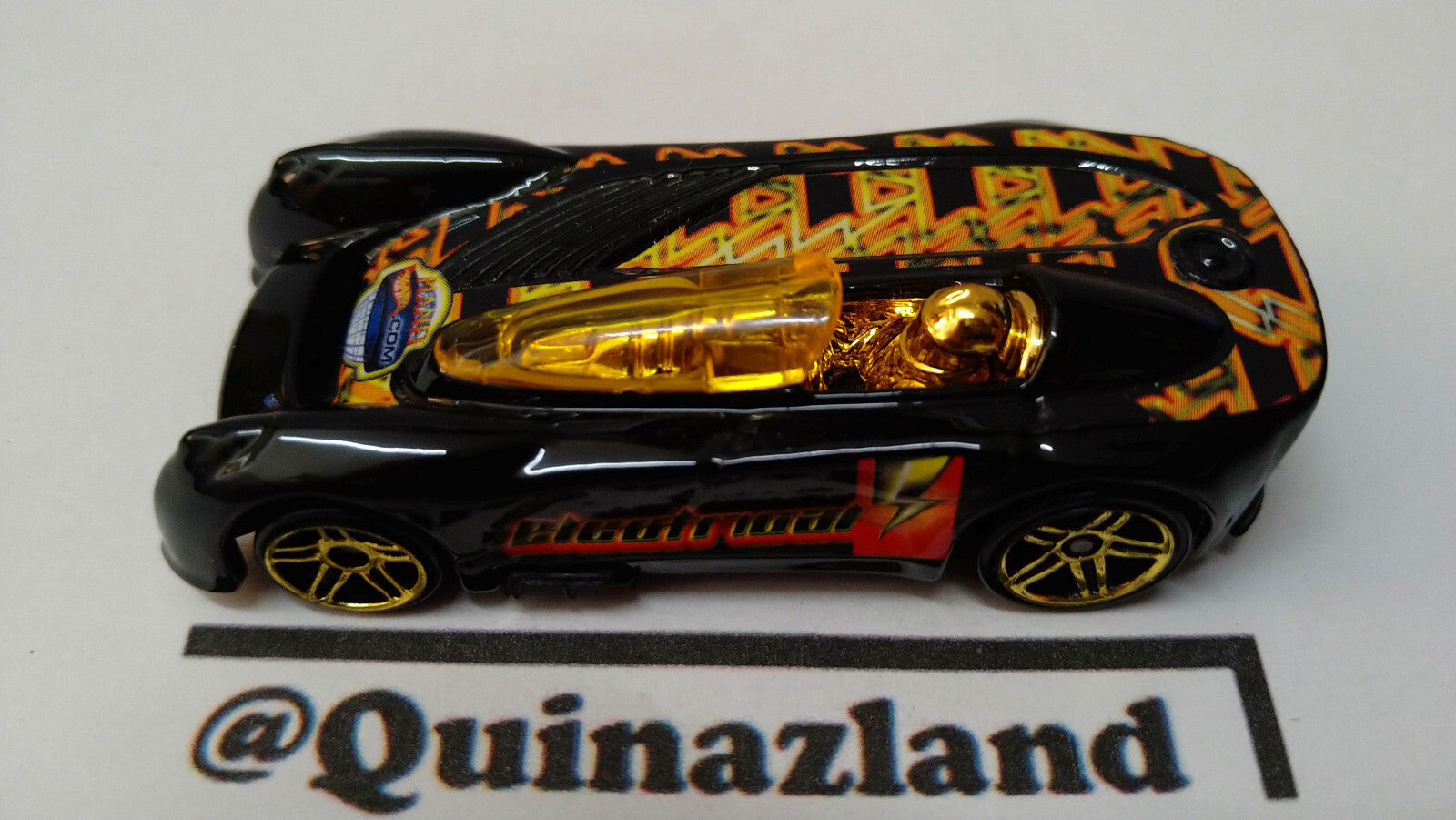 Hot Wheels Monoposto 2002 Energy Car noire (A22)