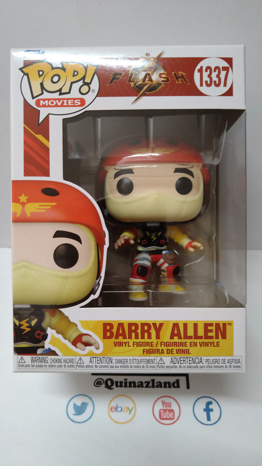 Funko Pop! FLASH MOVIE  N° 1337 Barry Allen (F4)