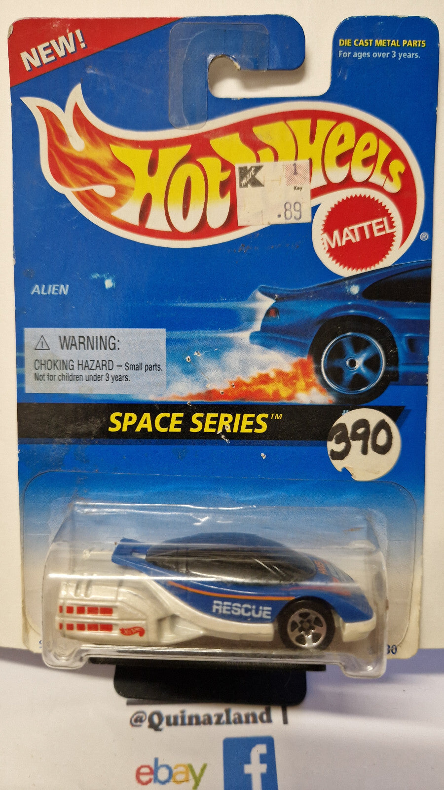 Hot Wheels Alien version logo sur le côté   1996-390   (NP21)