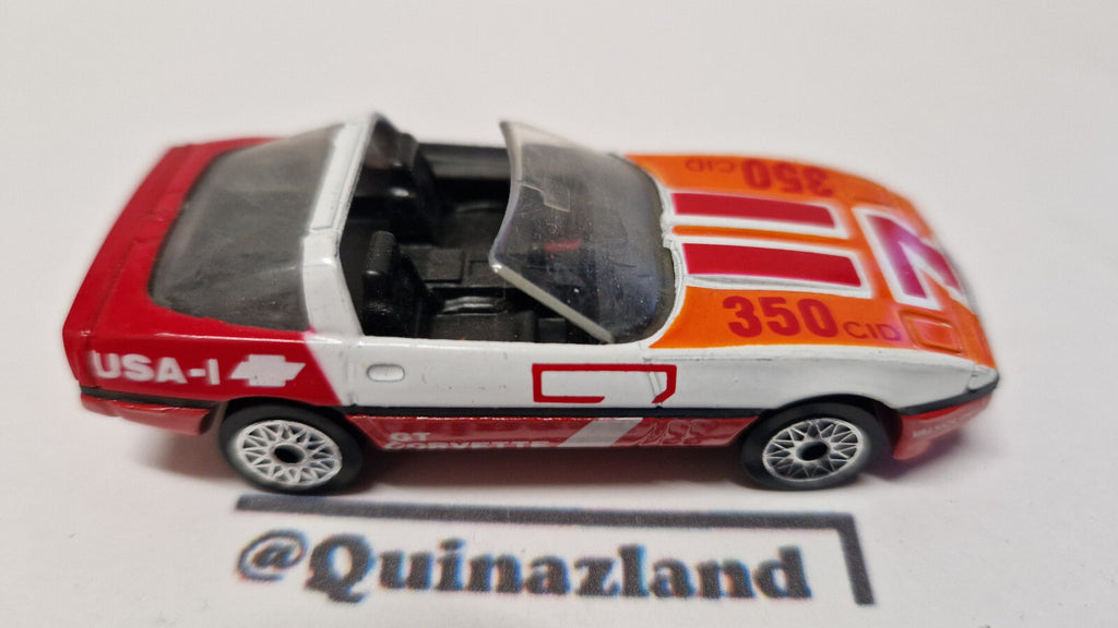 Matchbox 1984 superfast  84 corvette version lace wheels   (A06)