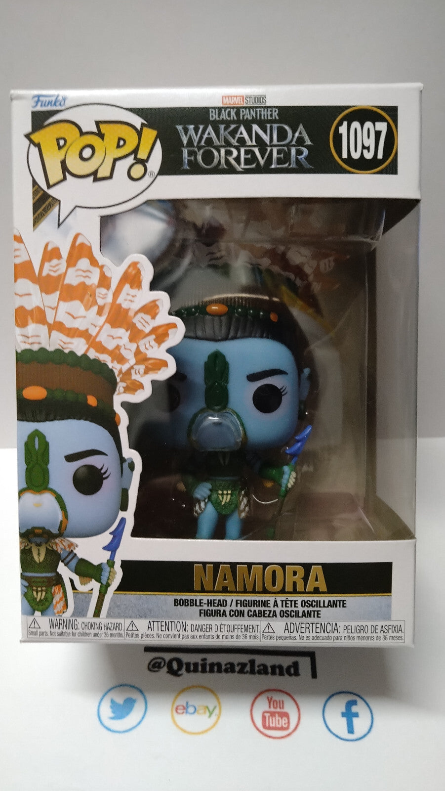 Funko Pop! BLACK PANTHER WAKANDA FOREVER 1097 Namora (FU34)
