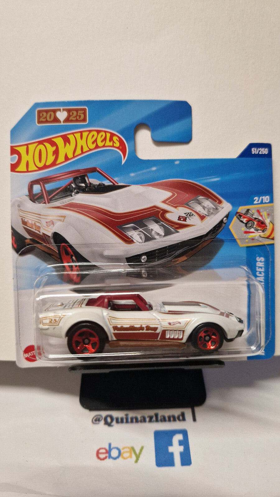 Hot Wheels '69 Corvette racer 2025-051 (NP47)
